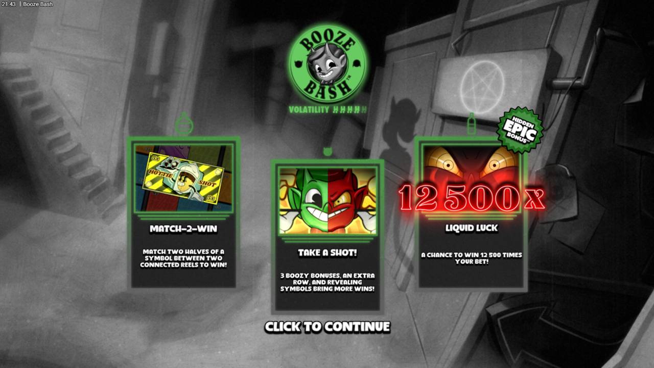 Booze Bash (Hacksaw Gaming) Image 1
